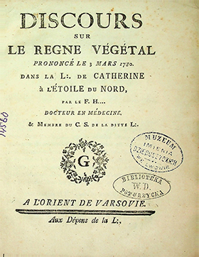 Discours Sur Le Regne Végétal Prononcé Le 3 Mars 1780