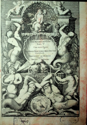 Jonstonus, Joannes. Historiais Naturalis. – Francofurti asd Moenum: Impendio Matthaei Meriani, 1650.