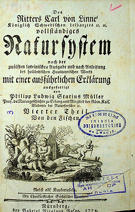 Linnaei, Caroli. Natursystem des Mineralreiches nach der zwölften lateinischen Ausgabe in einer freyen und vermehrten Uebersetzung von Johann Friedrich Gmelin / C. Linné, J. F. Gmelin. – Nürnberg: bey Gabriel Nicolaus Raspe, 1777. Erster Theil. – [4], S. 2-652, 5 Tab.